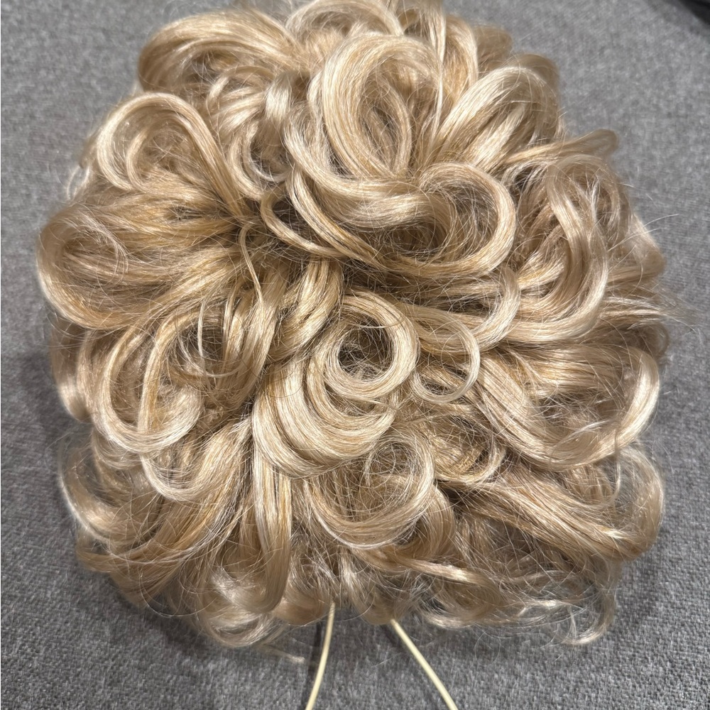 Blonde Camelia Rose Irish dance Brigid Bun wig - Curly Hairpiece